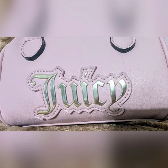 Juicy Couture Pink Cosmetic Bags Glossy Finish - Picture 3 of 13